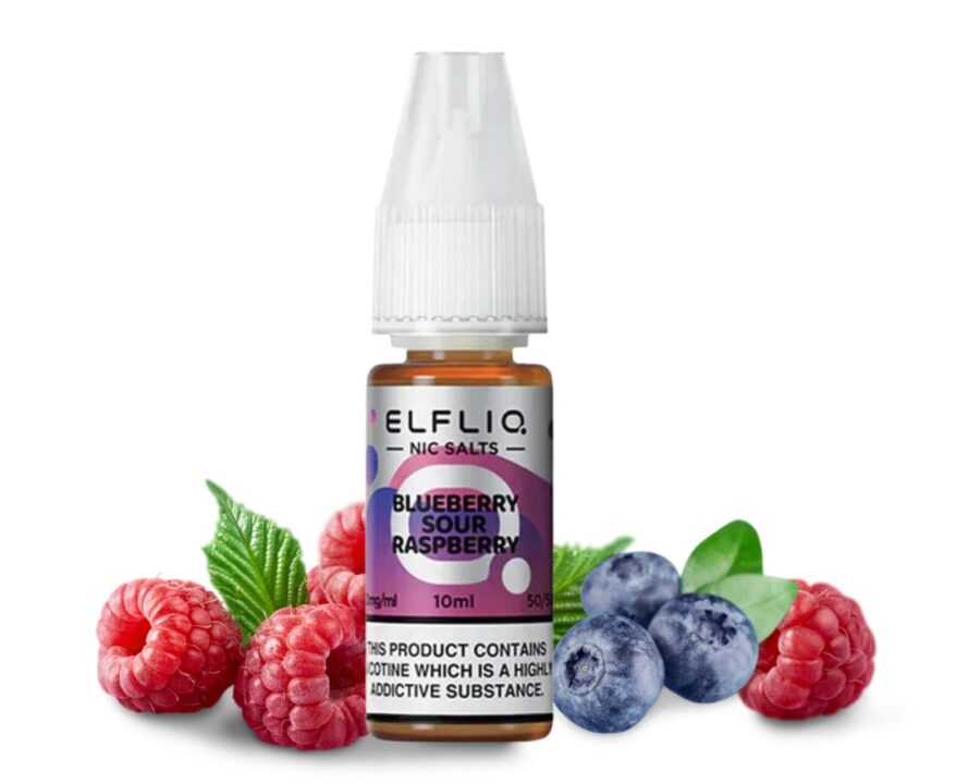Elfliq – Blueberry Sour Raspberry (Oficiálny ElfBar Nic Salt Liquid) E-LIQUIDY - XMANIA Ireland 3