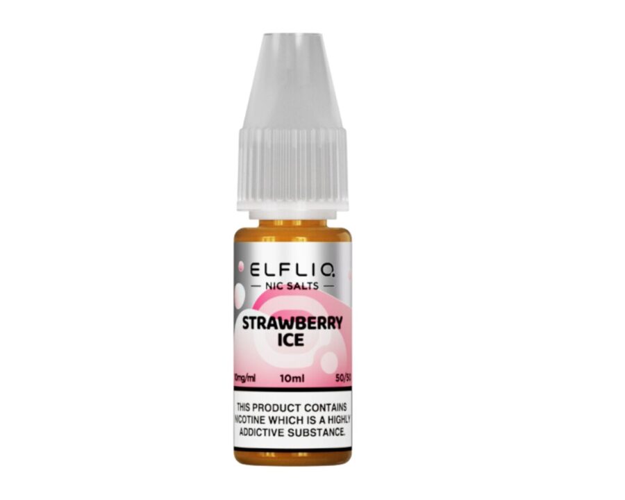 Elfliq – Strawberry Ice (Oficiálny ElfBar Nic Salt Liquid) E-LIQUIDY - XMANIA Ireland 5