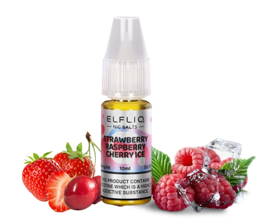 Elfliq – Strawberry Rasberry Cherry (Oficiálny ElfBar Nic Salt Liquid) E-LIQUIDY - XMANIA Ireland 3