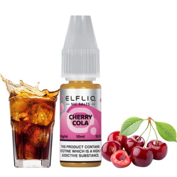 Elfliq – Cherry Cola (Oficiálny ElfBar Nic Salt Liquid) E-LIQUIDY - XMANIA Ireland 10