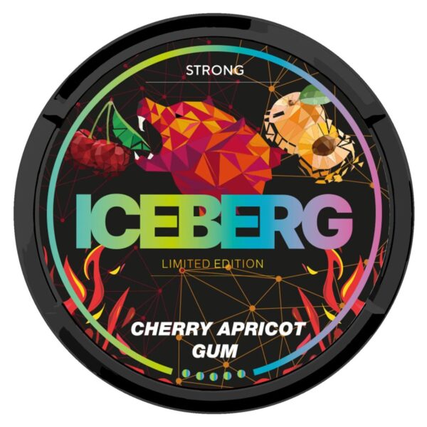 Iceberg Cherry Apricot Gum SNUS/NIKOTÍNOVÉ VRECÚŠKA - XMANIA Ireland