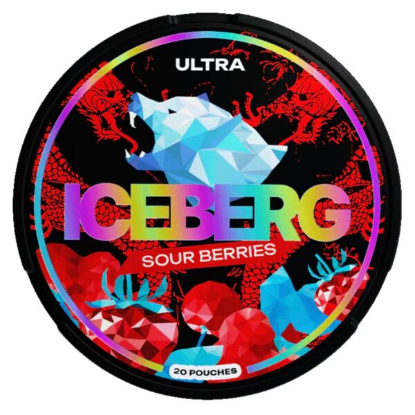 Iceberg Sour Berries SNUS/NIKOTÍNOVÉ VRECÚŠKA - XMANIA Ireland