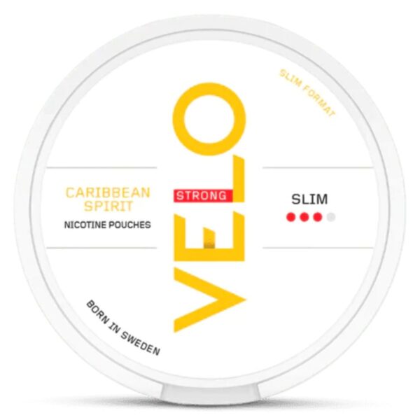 Velo Caribean Spirit SNUS/NIKOTÍNOVÉ VRECÚŠKA - XMANIA Ireland 3