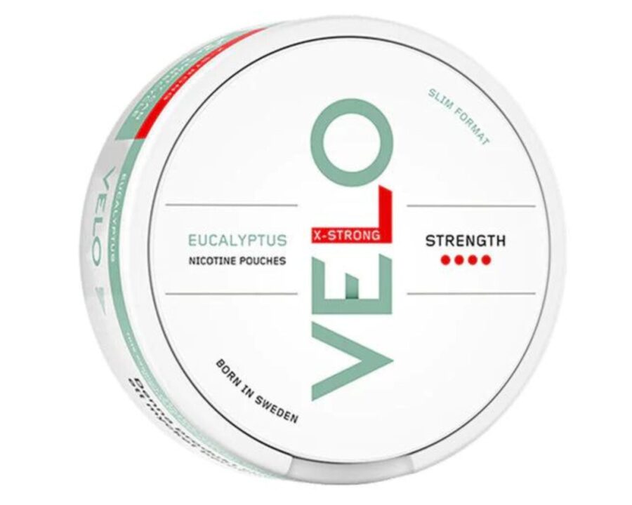 Velo Eucalyptus SNUS/NIKOTÍNOVÉ VRECÚŠKA - XMANIA Ireland 3