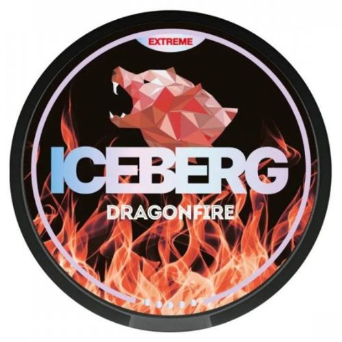 Iceberg Dragonfire SNUS/NIKOTÍNOVÉ VRECÚŠKA - XMANIA Ireland